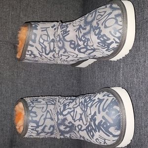 UGG Women's Classic Street Graffiti Mini Boot